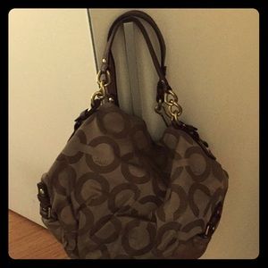 Slightly used good condition Coach purse